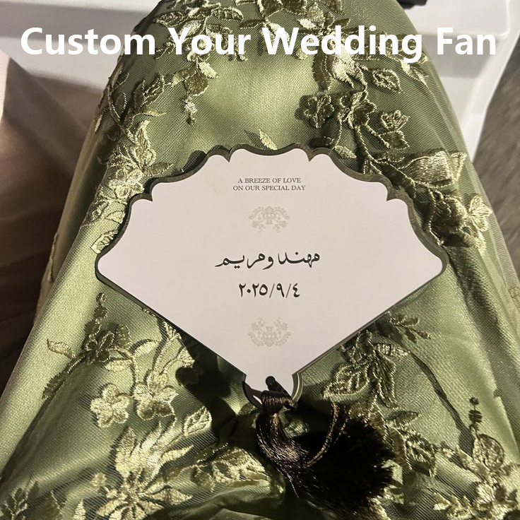 カスタム高級ウェディングファン、パーソナライズされたセレモニ - Wedding Supply Business のレビューと価格